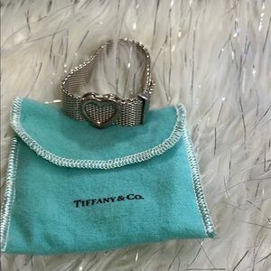 Tiffany & Co. Silver Bracelet with Blue Pouch